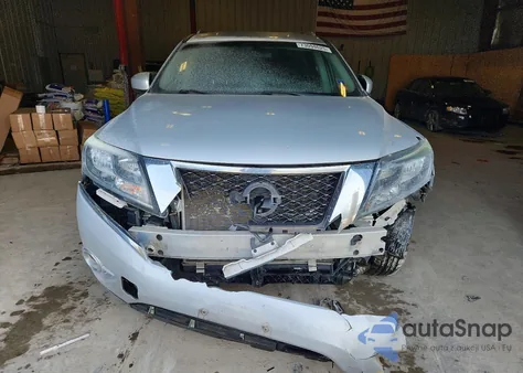 2015 Nissan Pathfinder S z USA, uszkodzony, nr VIN 5N1AR2MMXFC718564